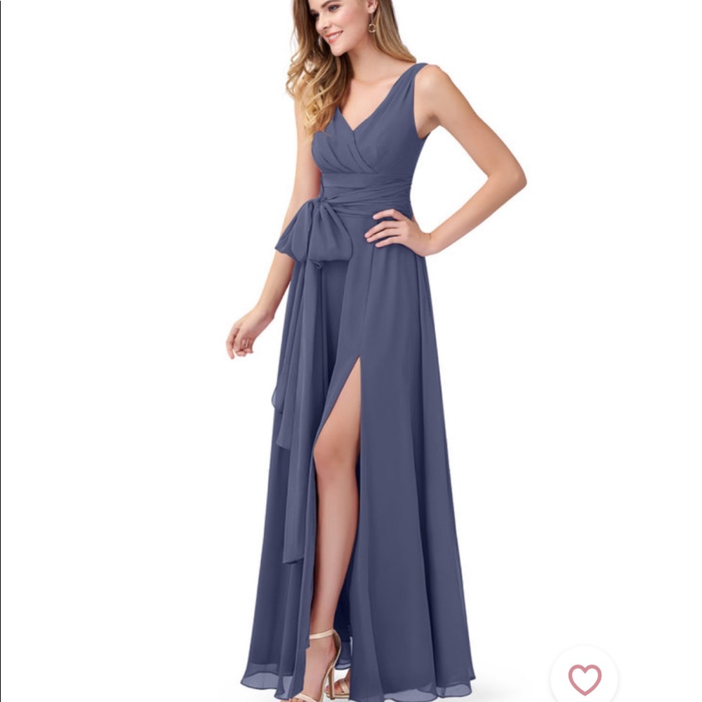 Azazie Bianca Bridesmaid Dress sz A8